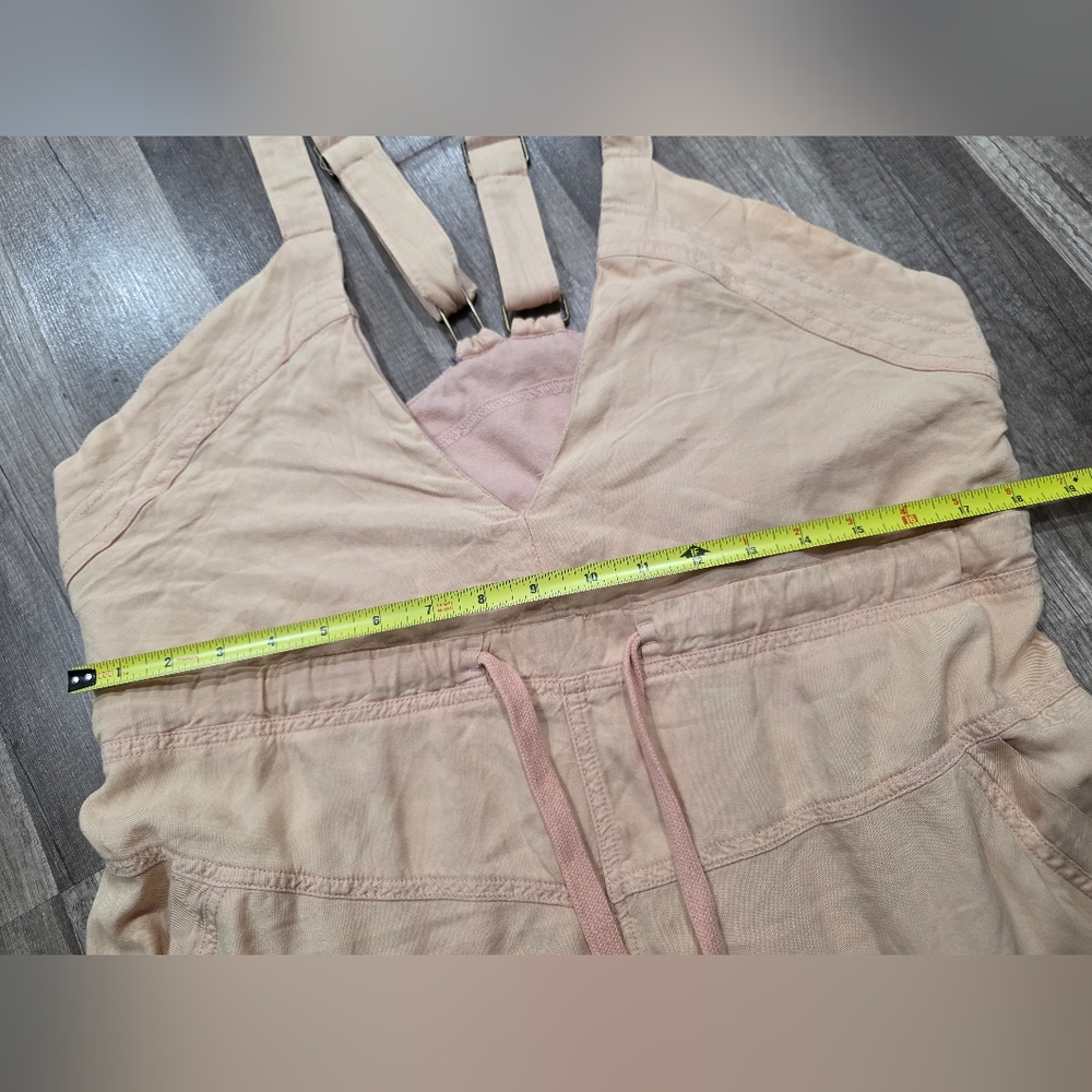 FREE PEOPLE MOVEMENT southern Lights Wide Leg Cargo Jumpsuit Oversized Boho Y2k - Picture 11 of 16